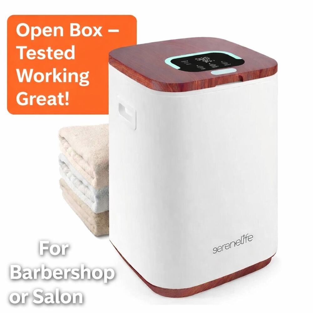 Towel Warmer Bucket - 23L Capacity For Barbershop or Salon By SereneLife